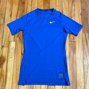Nike Blue Dri-FIT Short Sleeve Tee
